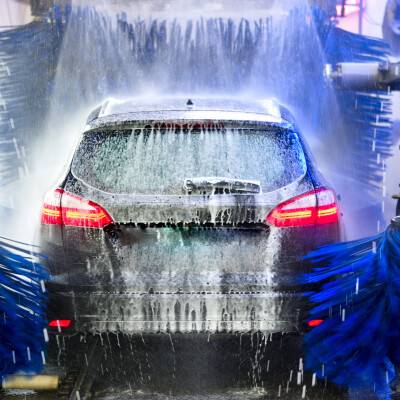 Auto wassen-bolletje